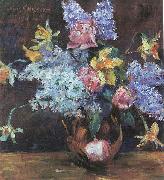 Lovis Corinth, Rosen, Flieder und Osterglocken